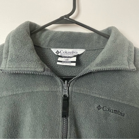 Columbia Youth Interchange 2-Way Full Zip Sweatshirt – Gray Size 18/20 - Picture 2 of 9